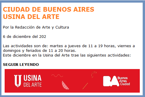 USINA DEL ARTE DIC